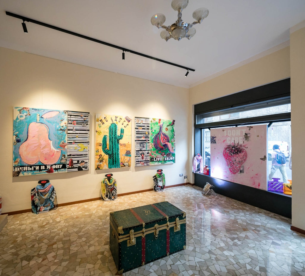 Fuck Money, Artwork 150X150Cm, Anno 2019