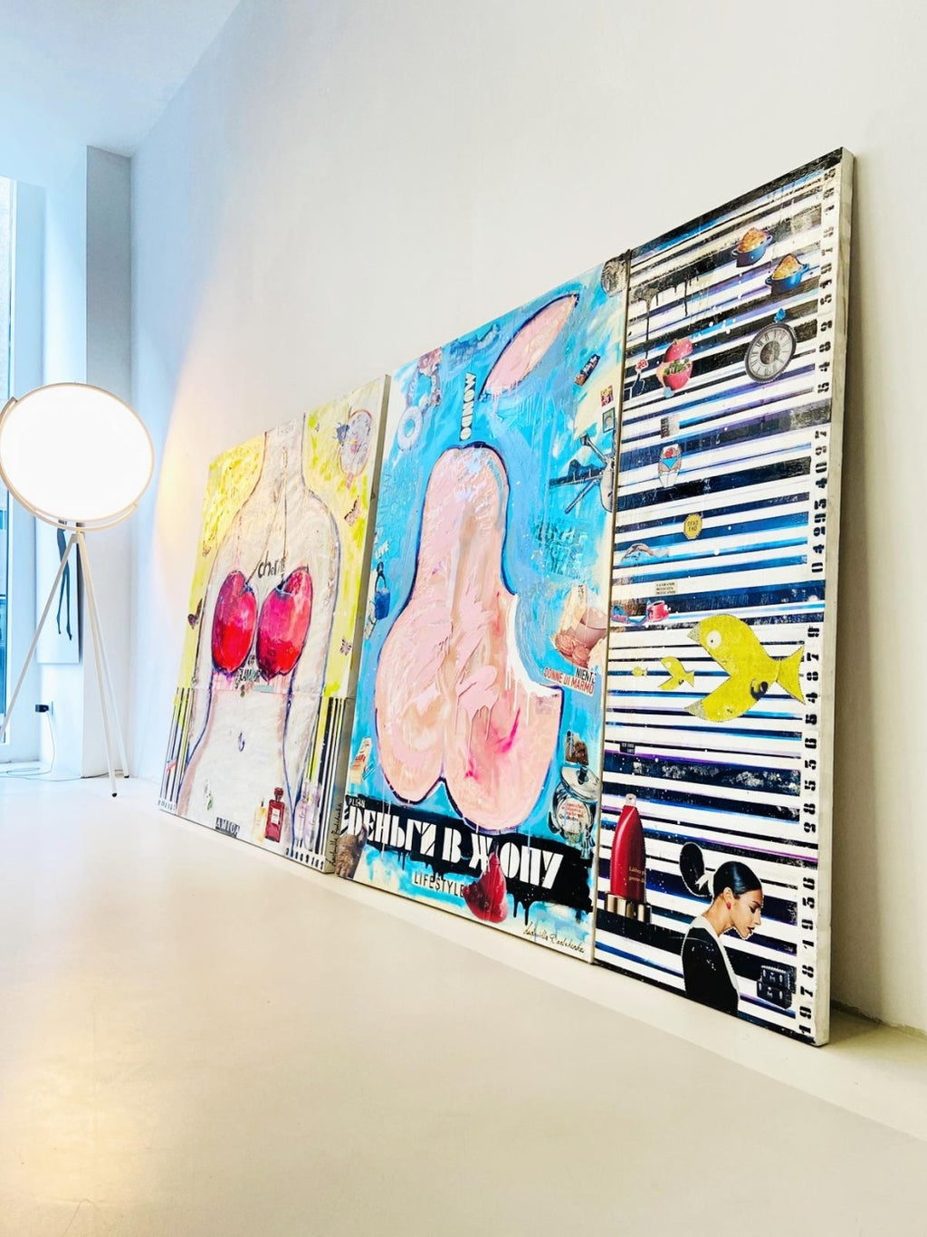 Fuck Money, Artwork 150X150Cm, Anno 2019