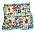 FullArt Crypto Dollar - Multiple Art print scarf 140X140, art-to-wear, limited edition