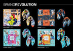FullArt Fuck Off - Art Multiple Scarf 200X140, To Wear, Limited Edition
