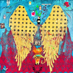 Fullart "HUMILITY JOURNEY" FullArt, multiple art print scarf on cashmere and silk 140X140