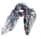 FullArt Awakening After the Confusion - Art Multiple Print Scarf 200X140, To Wear, Limited Edition