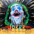FullArt Joker - Art Multiple Print Scarf 200X140, Art to Wear, Limited Edition