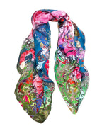 Fullart LUST, The Wings of Power -  FullArt, multiple art print scarf on cashmere and silk 140X200