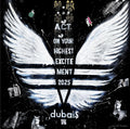 Fullart WHITE Power, The Wings of Power,  FullArt - multiple art print on cashmere&silk  140X140