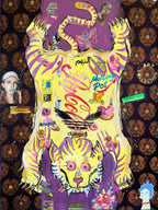 GLUTTONY, Art Work 190X140cm,Art Series THE WINGS of POWER 2025, Dubai