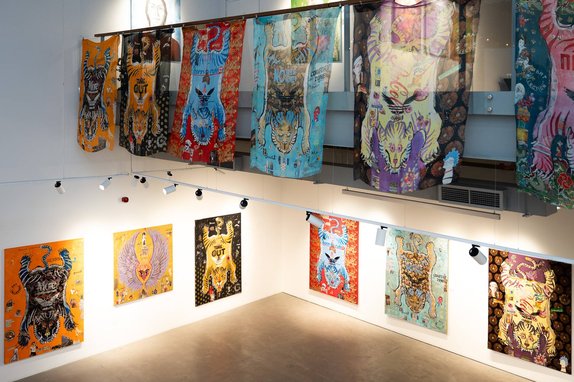 GLUTTONY, Art Work 190X140cm,Art Series THE WINGS of POWER 2025, Dubai