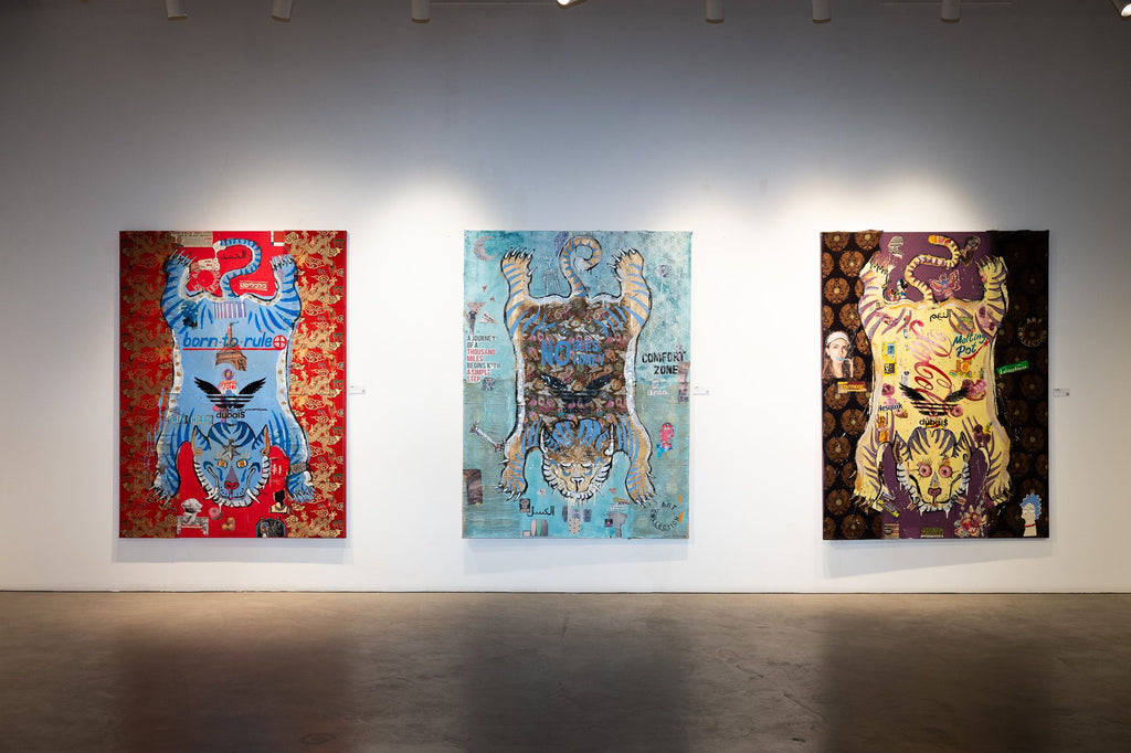 GLUTTONY, Art Work 190X140cm,Art Series THE WINGS of POWER 2025, Dubai