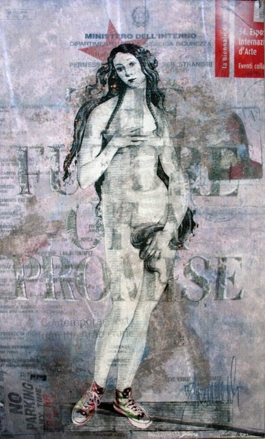 God Save My Shoes, Artwork 200X130Cm