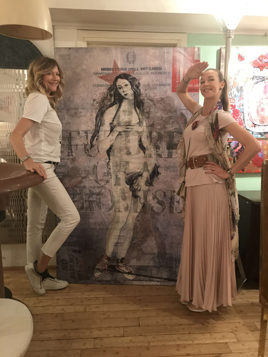 God Save My Shoes, Artwork 200X130Cm