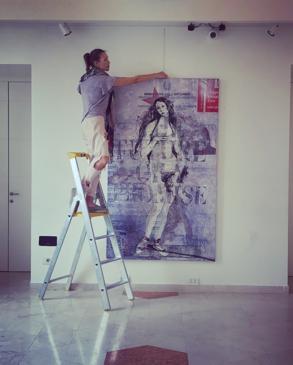 God Save My Shoes, Artwork 200X130Cm