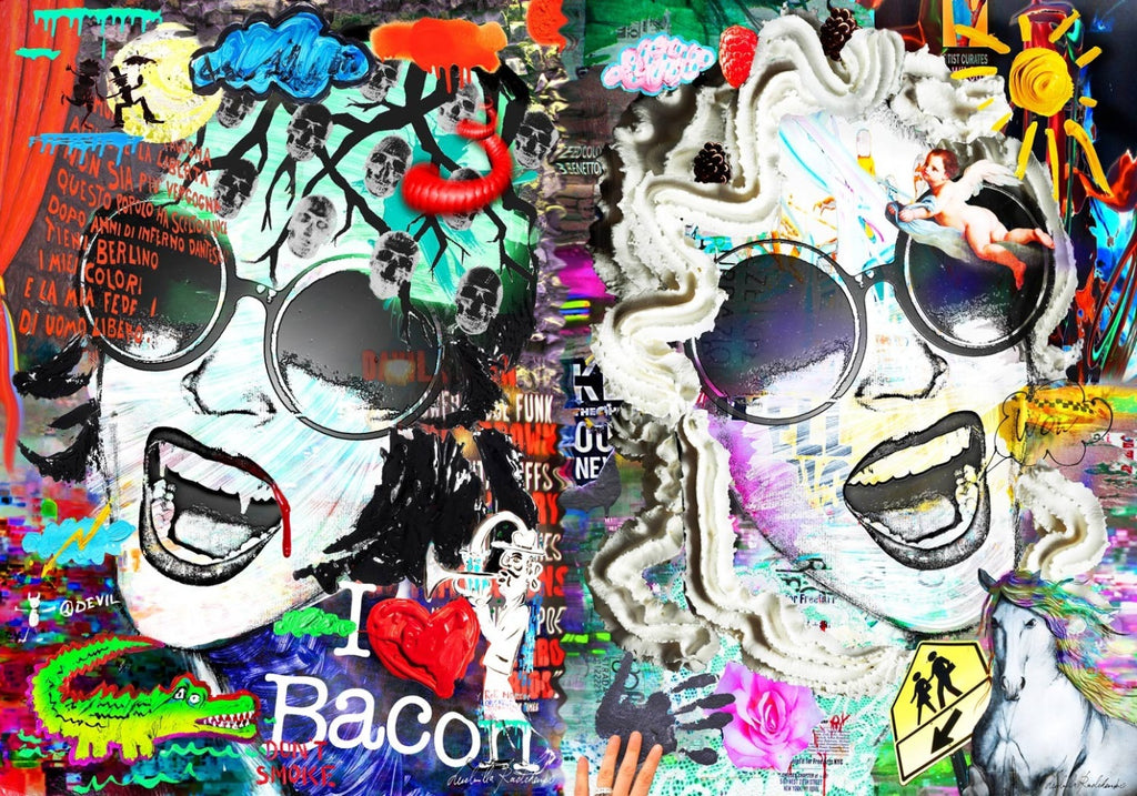 Good&Evil,Art Work, Lenticolare 3D ,125X185, 2012