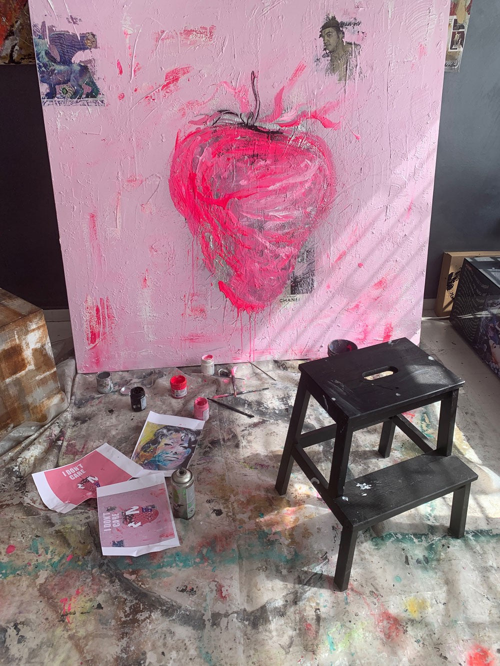 I Dont Care 150X150Cm, 2019