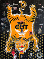 WRATH, Art Work 190X140cm,  Art Series THE WINGS of POWER 2025, Dubai