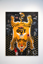 WRATH, Art Work 190X140cm,  Art Series THE WINGS of POWER 2025, Dubai