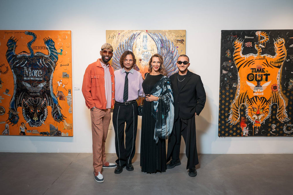 WRATH, Art Work 190X140cm,  Art Series THE WINGS of POWER 2025, Dubai