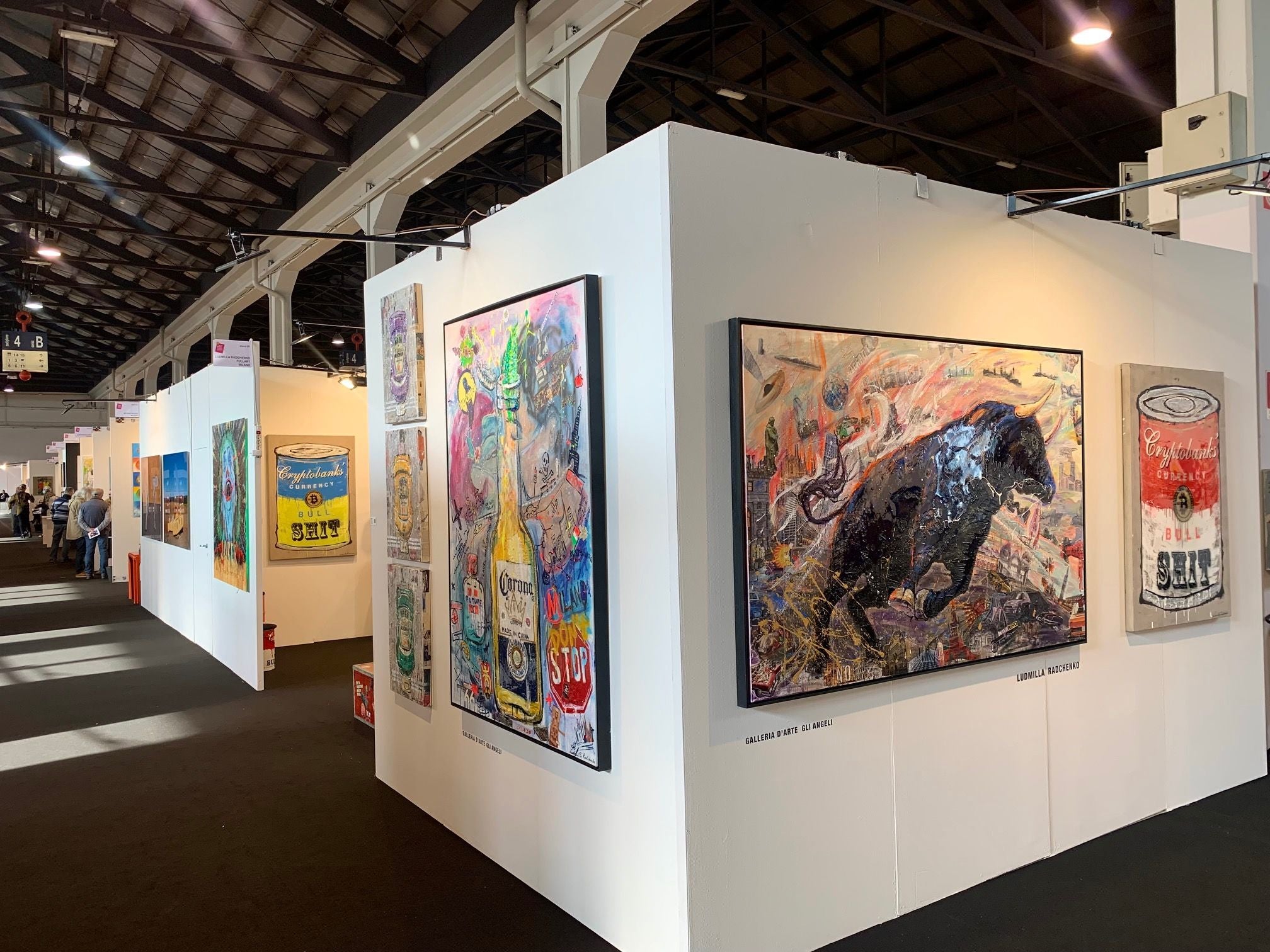 Irresistible Bitcoin, Opera Darte, Pezzo Unico 130X200Cm, Anno 2021