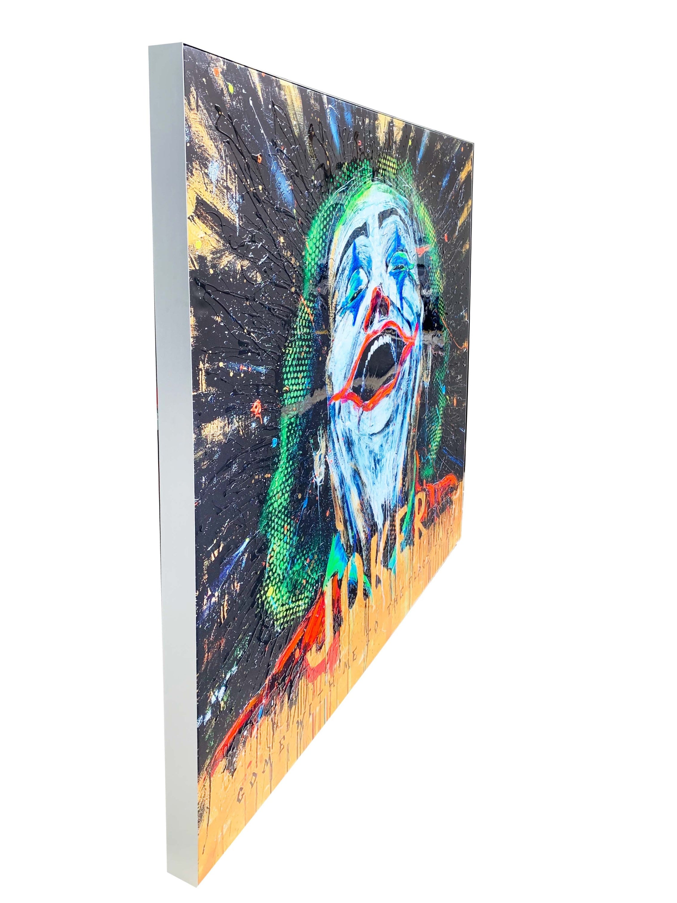 Joker Come Back , 150X150X10 Cm Pannello Retroilluminato