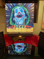 Joker Come Back , 150X150X10 Cm Pannello Retroilluminato
