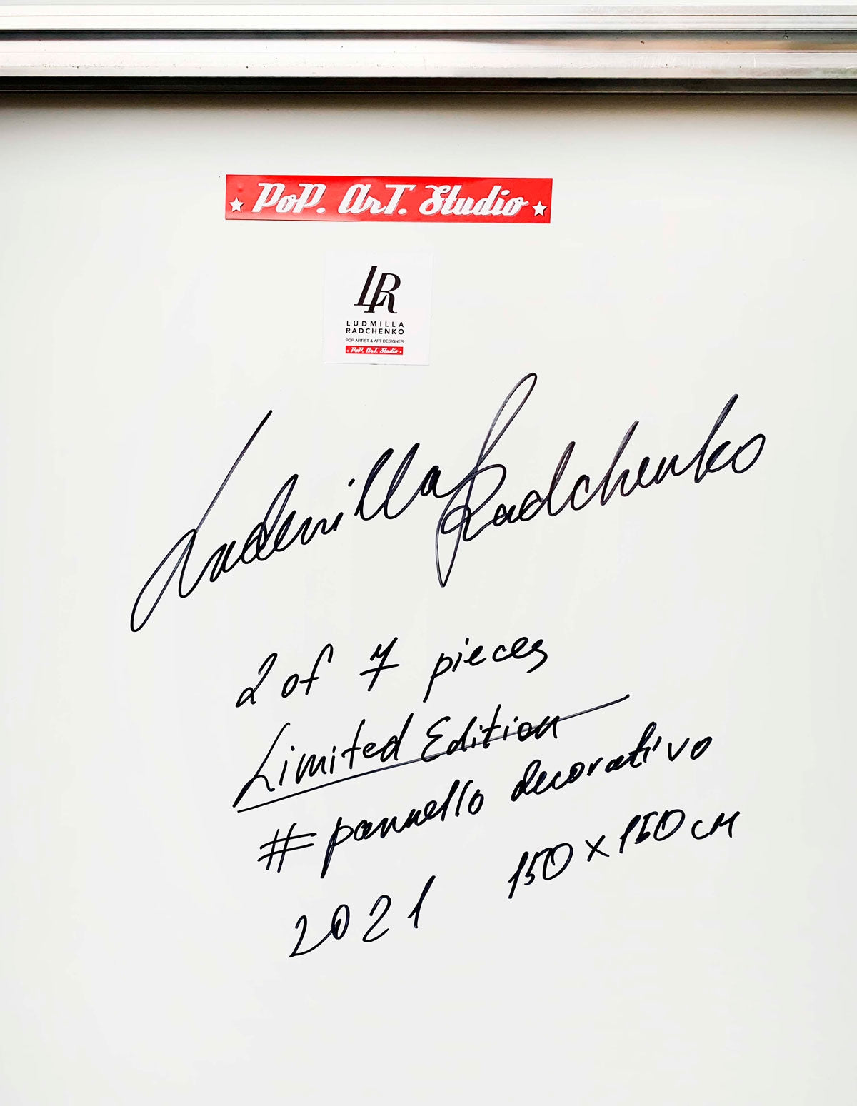 Joker Is Back, Multiplo D'Arte Su D-Bond, Resinato A Mano 2021