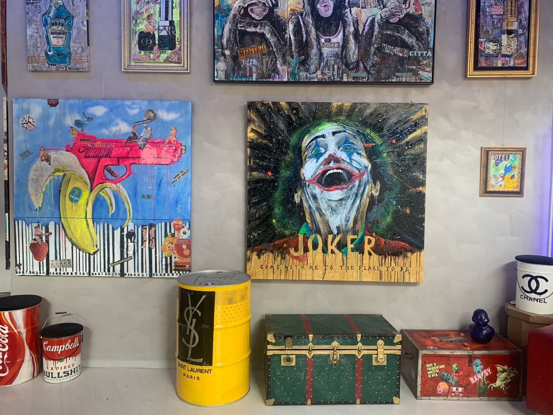 Joker, Artwork 150X150Cm, Anno 2020