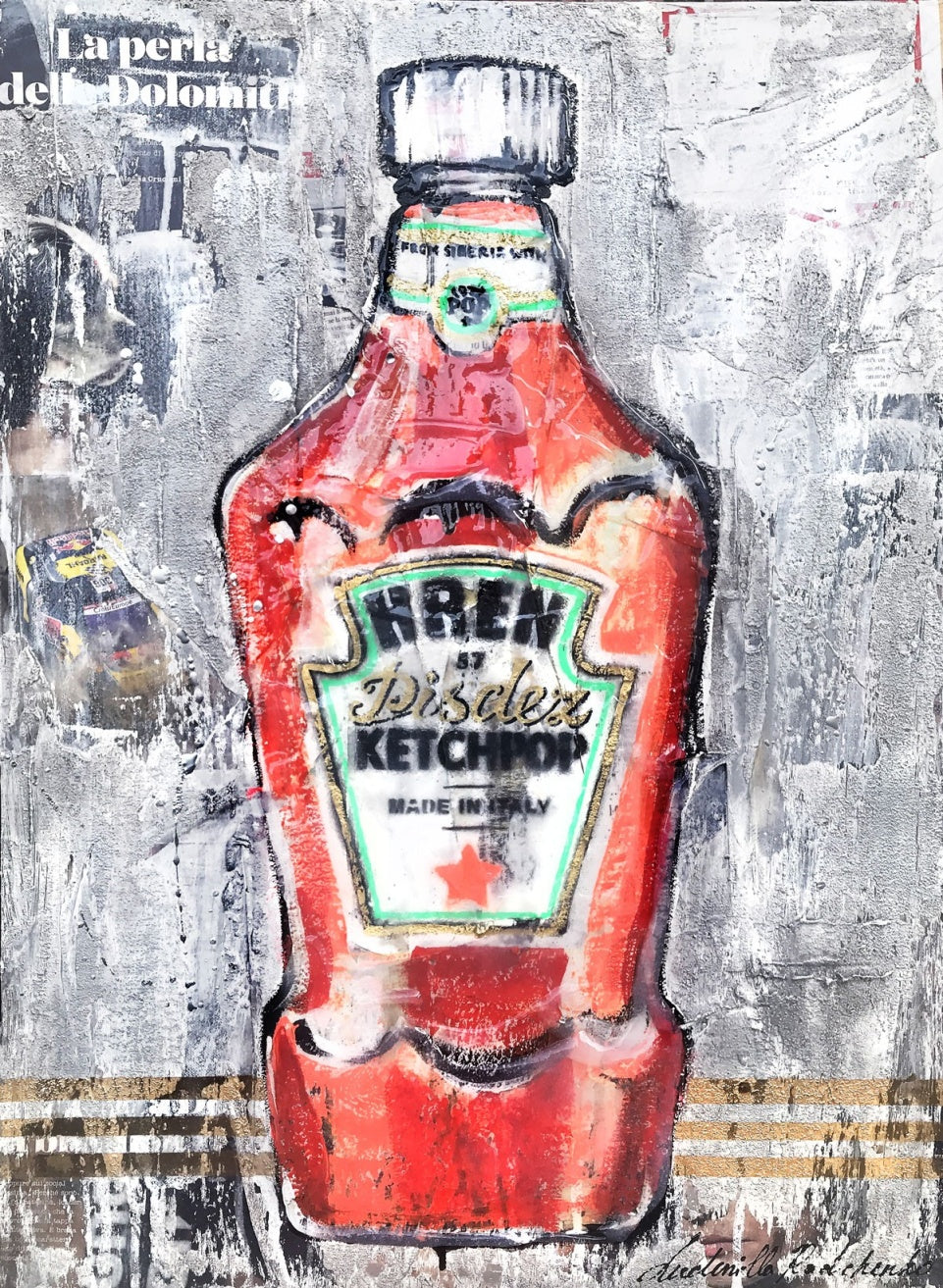 Ketchpop Hren Pizdez, Artwork 70X50Cm