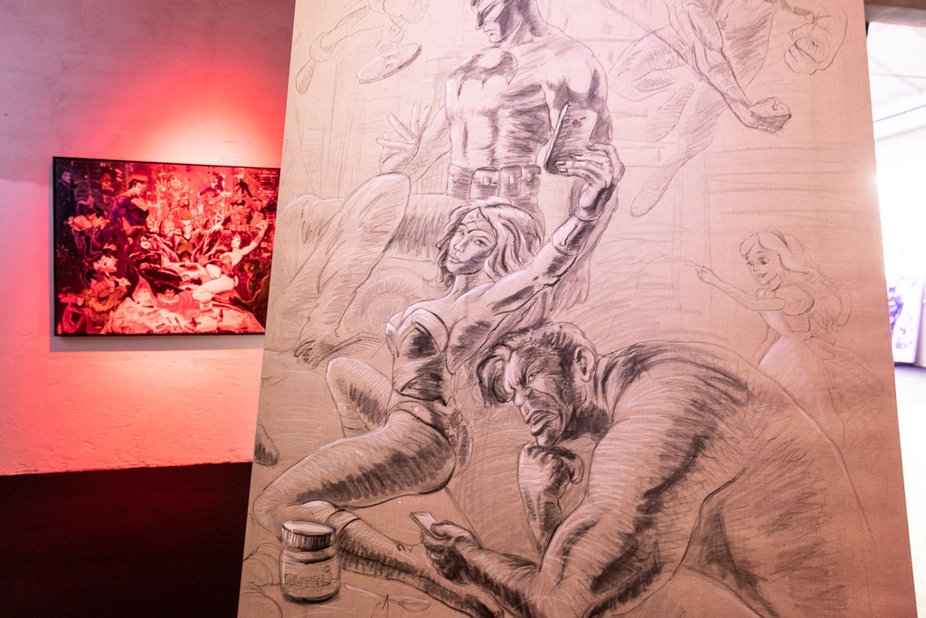 Last Dinner Of Power, 140X200, 2022