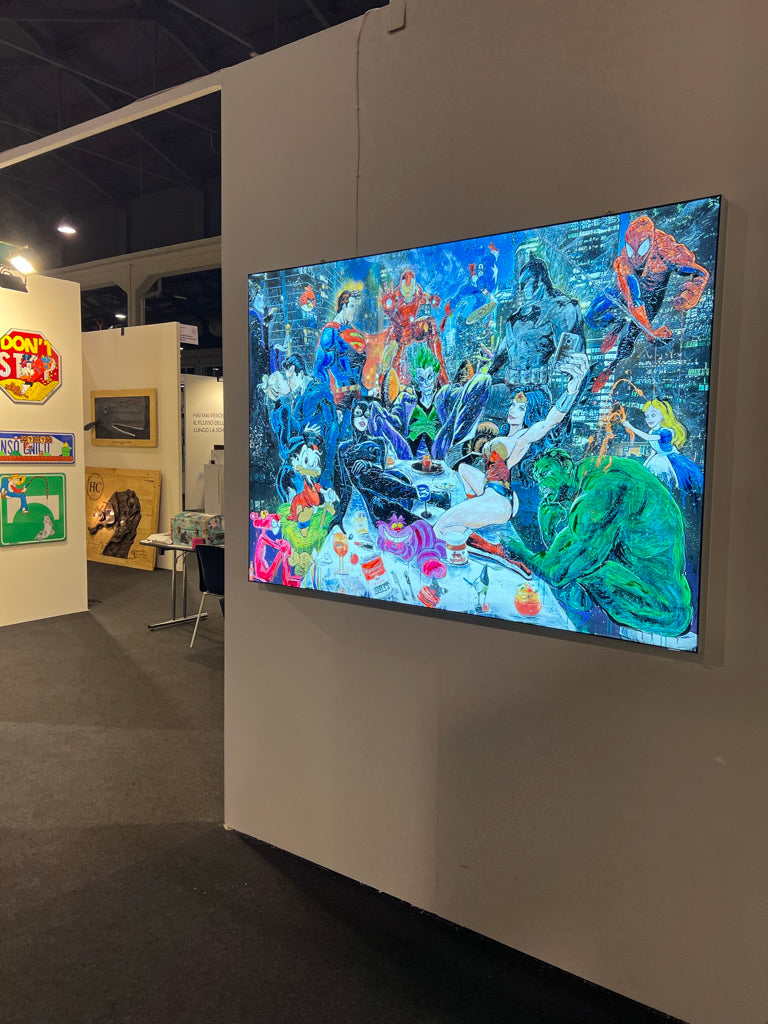 Last Dinner Of Power, Light Box113X160, 2022