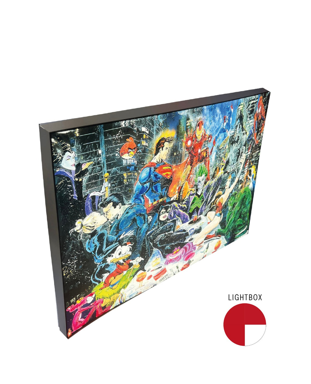 Last Dinner Of Power, Light Box113X160, 2022