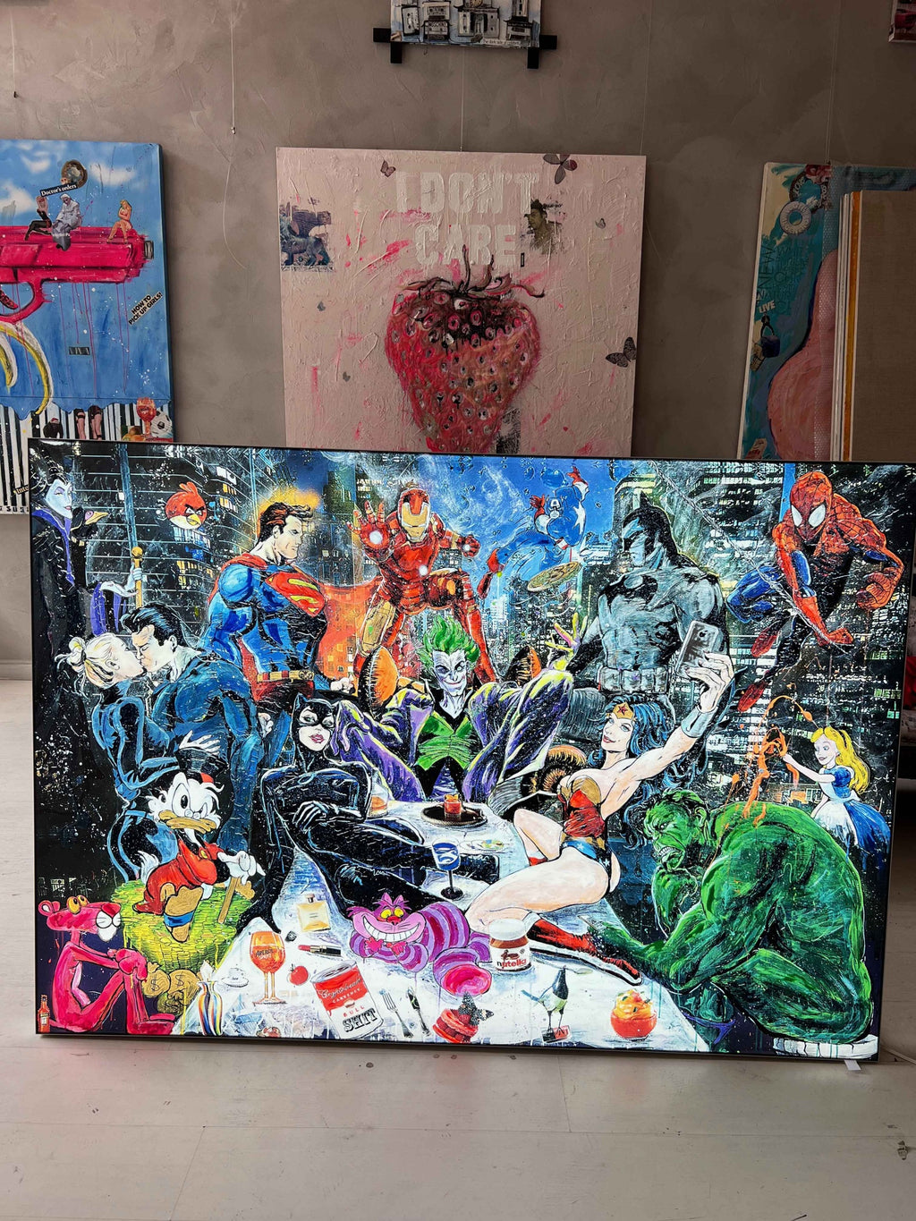 Last Dinner Of Power, Light Box113X160, 2022