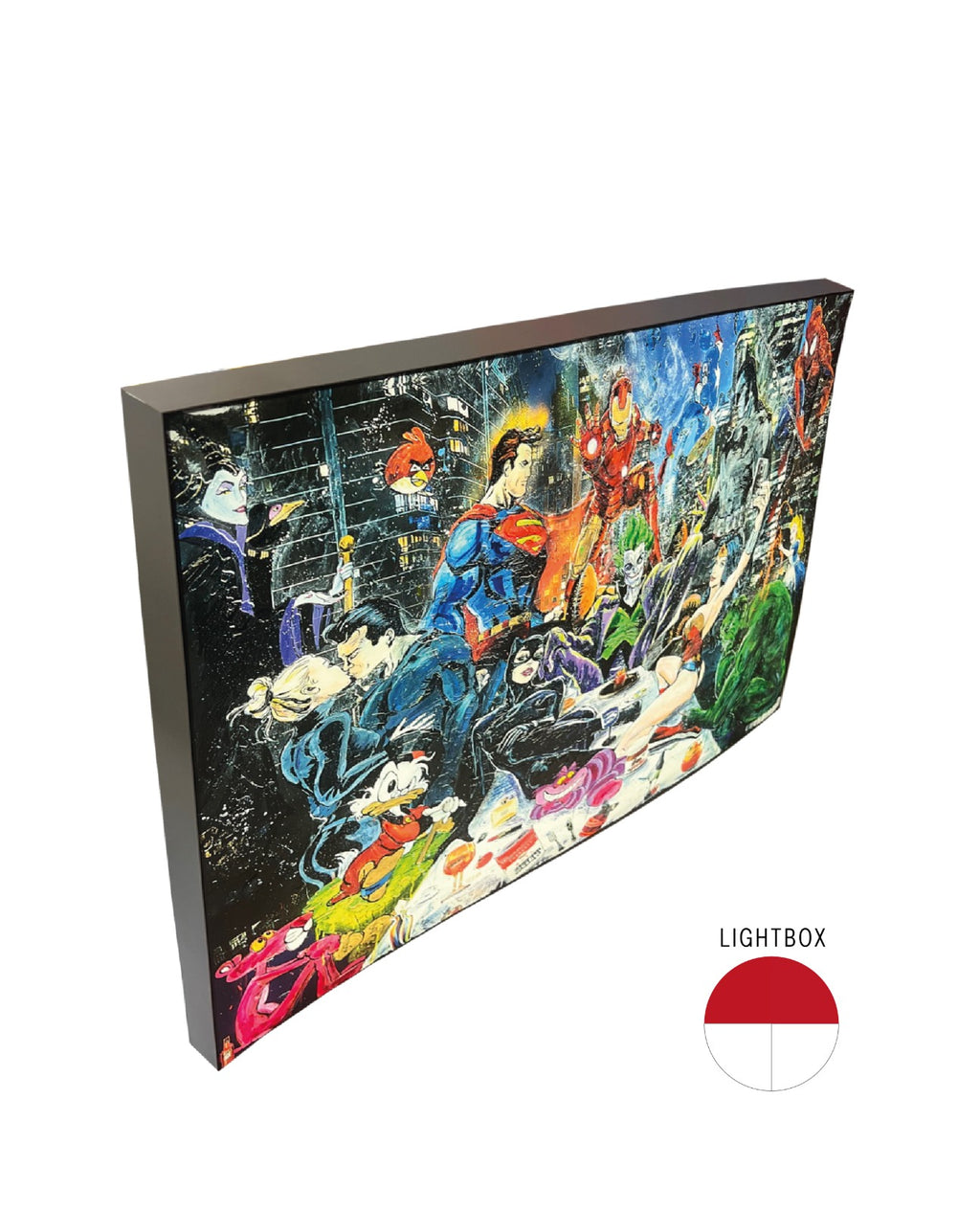 Last Dinner Of Power, Light Box113X160, 2022