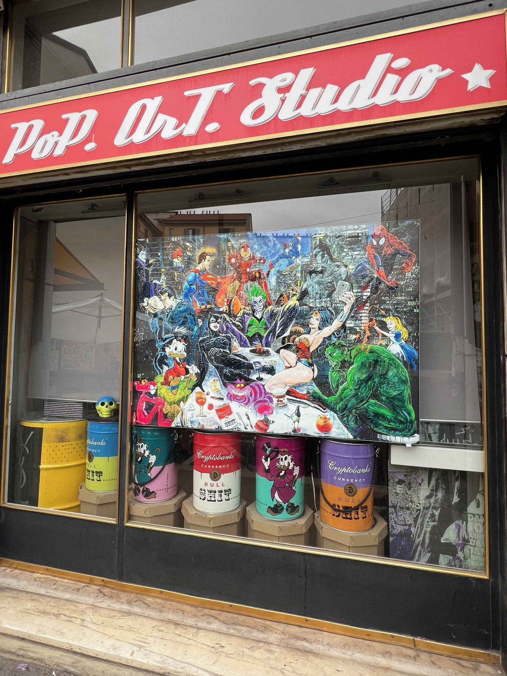 Last Dinner Of Power, Light Box113X160, 2022