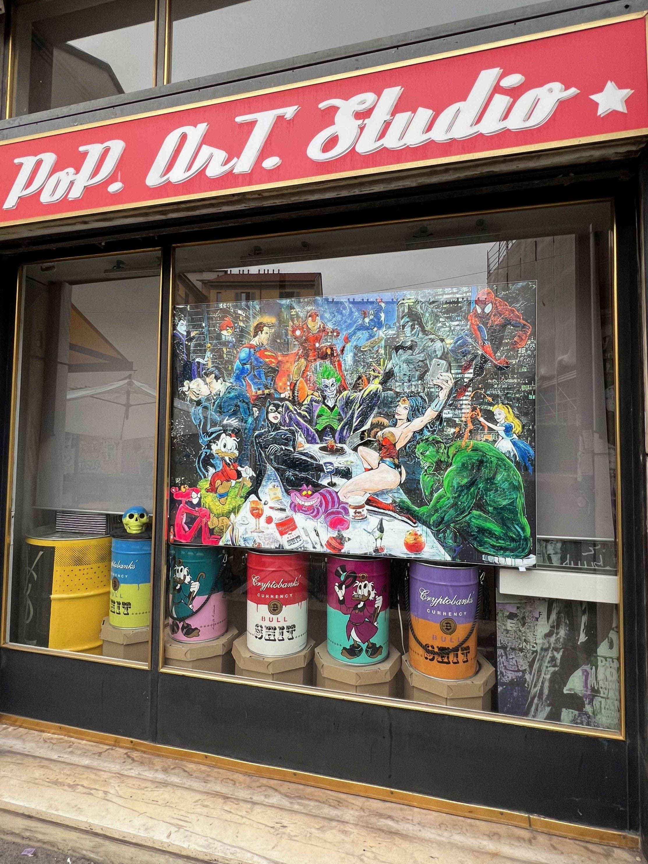 Last Dinner Of Power, Light Box113X160, 2022