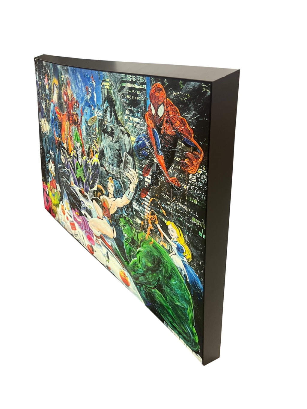 Last Dinner Of Power, Light Box113X160, 2022