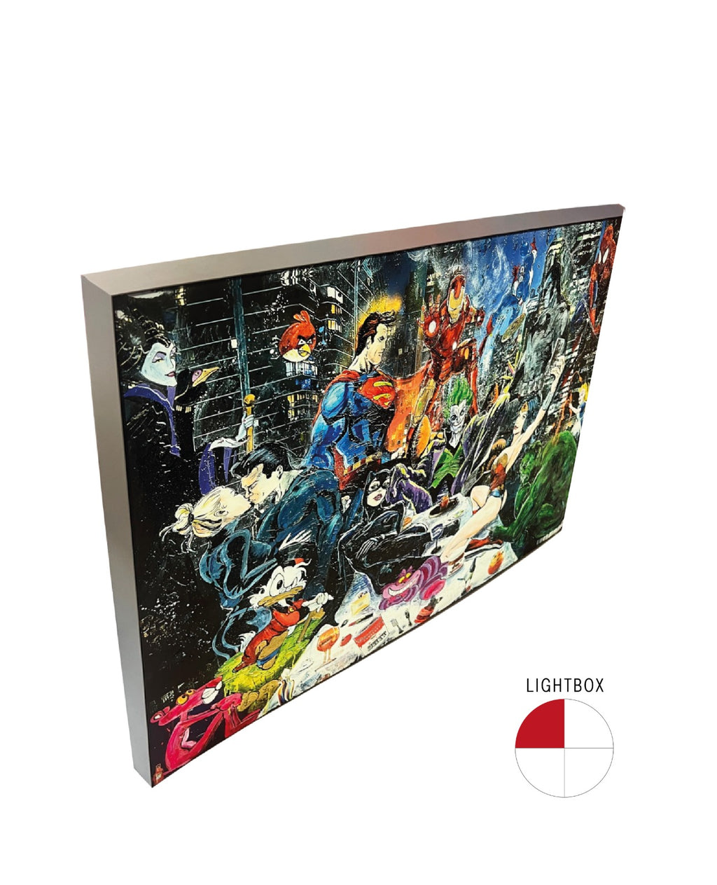 Last Dinner Of Power, Light Box113X160, 2022