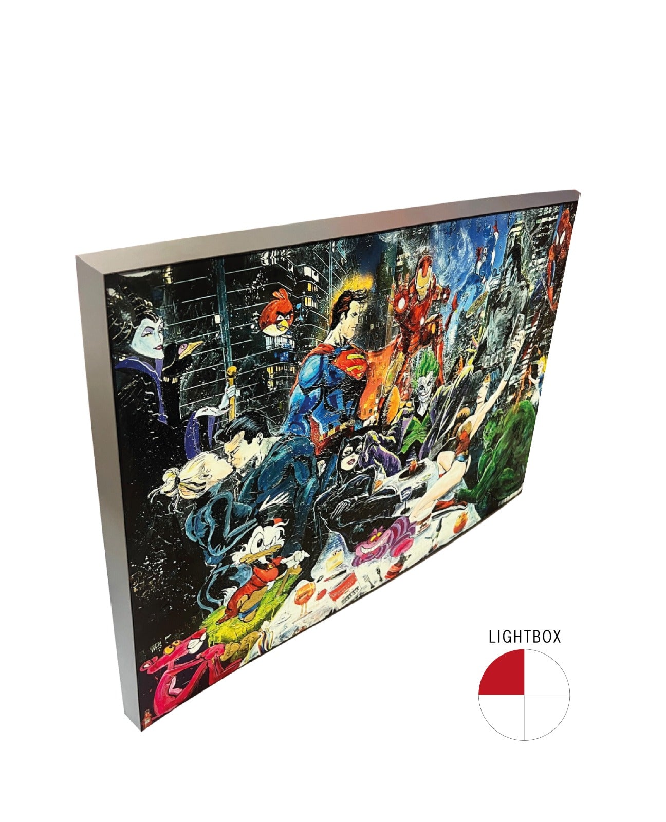 Last Dinner Of Power, Light Box113X160, 2022