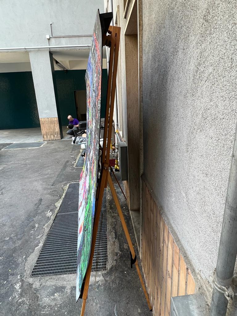 Last Dinner Of Power, Multiplo D'Arte Su Gomma Riciclata 140X200