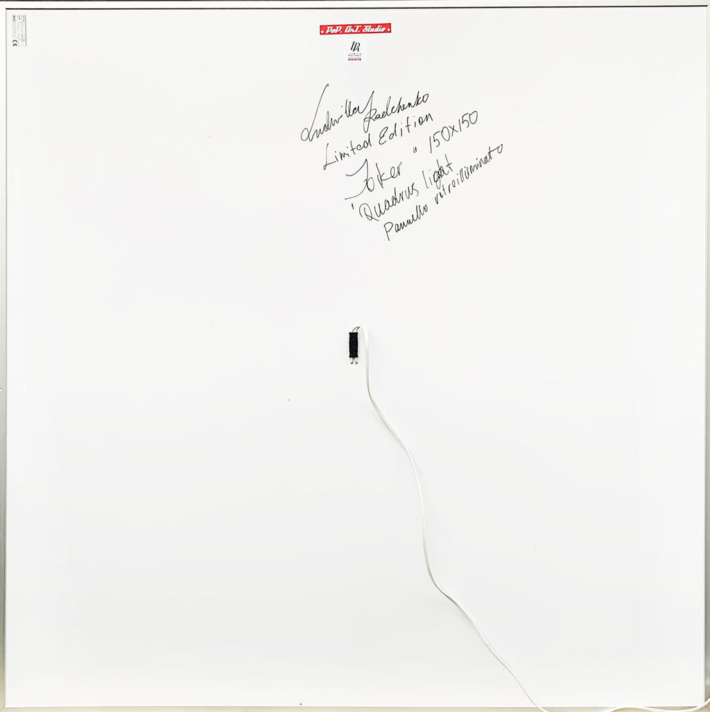 Light Box Black Out  Art Design -2023 150X150X10Cm, Multiplo Darte, Limited Edition(7)