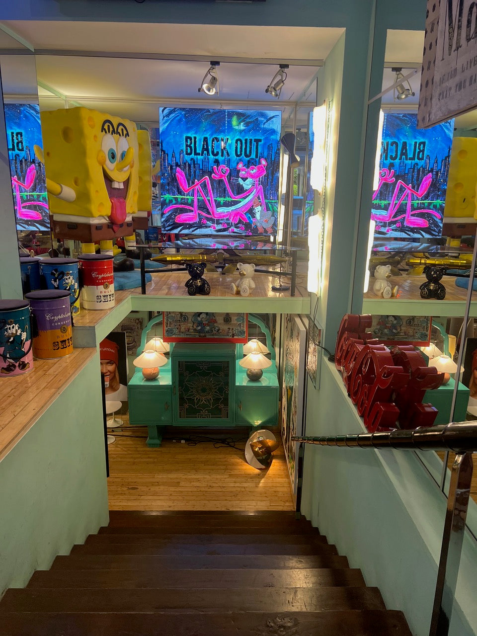 Light Box Black Out  Art Design -2023 150X150X10Cm, Multiplo Darte, Limited Edition(7)