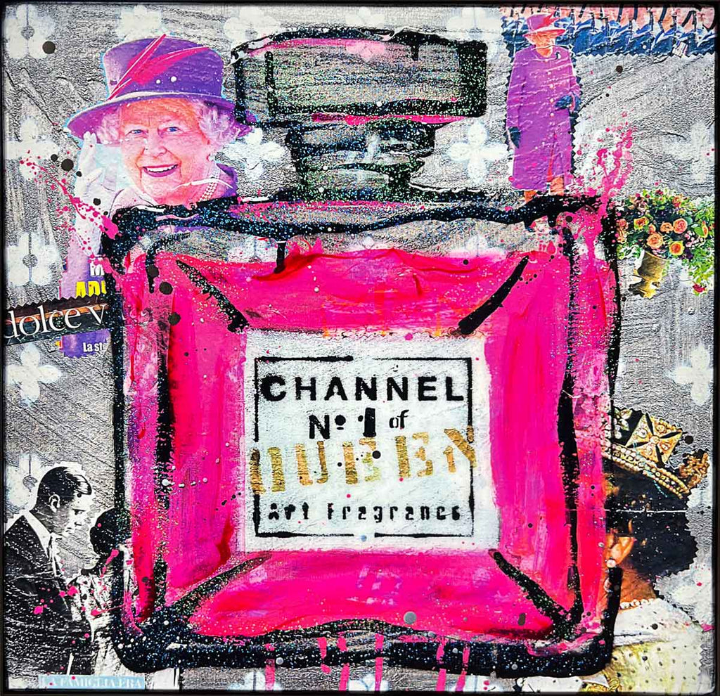 Light Box Channel 50X50 Queen N°1 Multiplo Darte