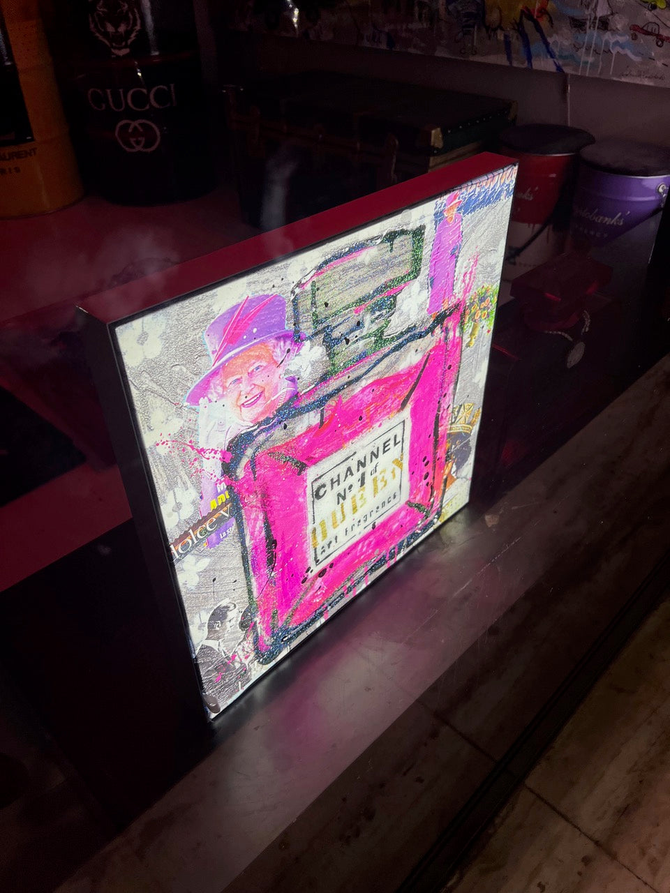 Light Box Channel 50X50 Queen N°1 Multiplo Darte