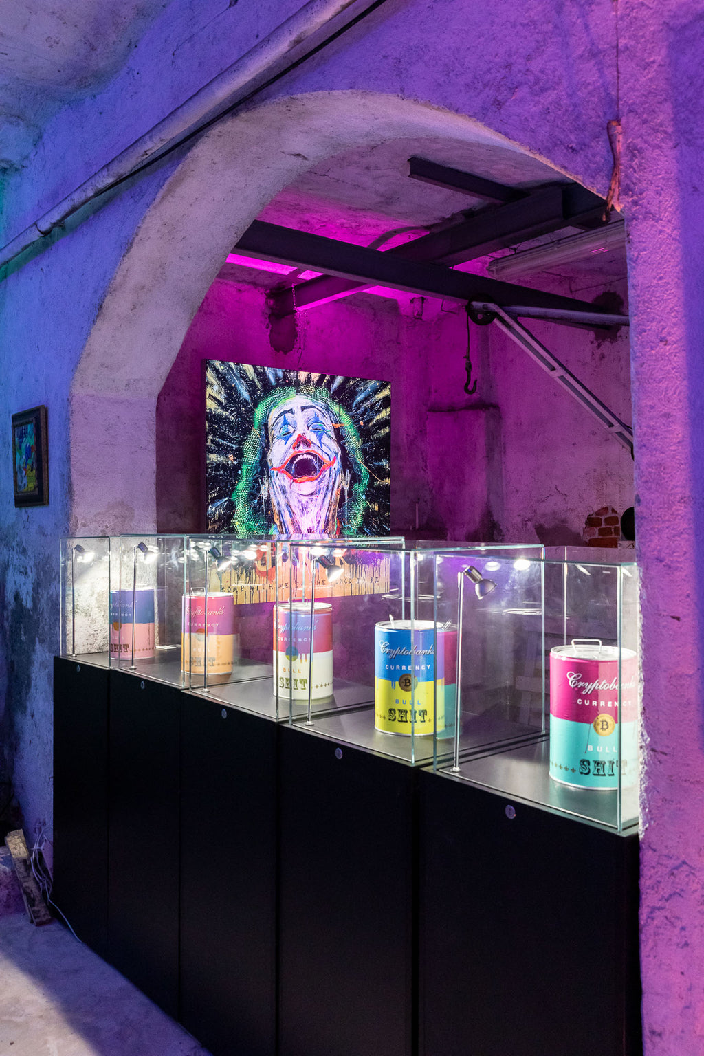 Light Box Joker  Art Design -2021 150X150X10Cm, Multiplo Darte