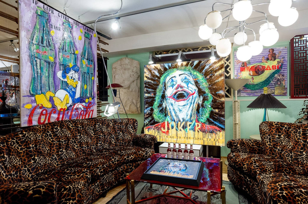 Light Box Joker  Art Design -2021 150X150X10Cm, Multiplo Darte