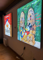 Light Box Maldoro  Art Design -2023 150X150X10Cm, Multiplo Darte