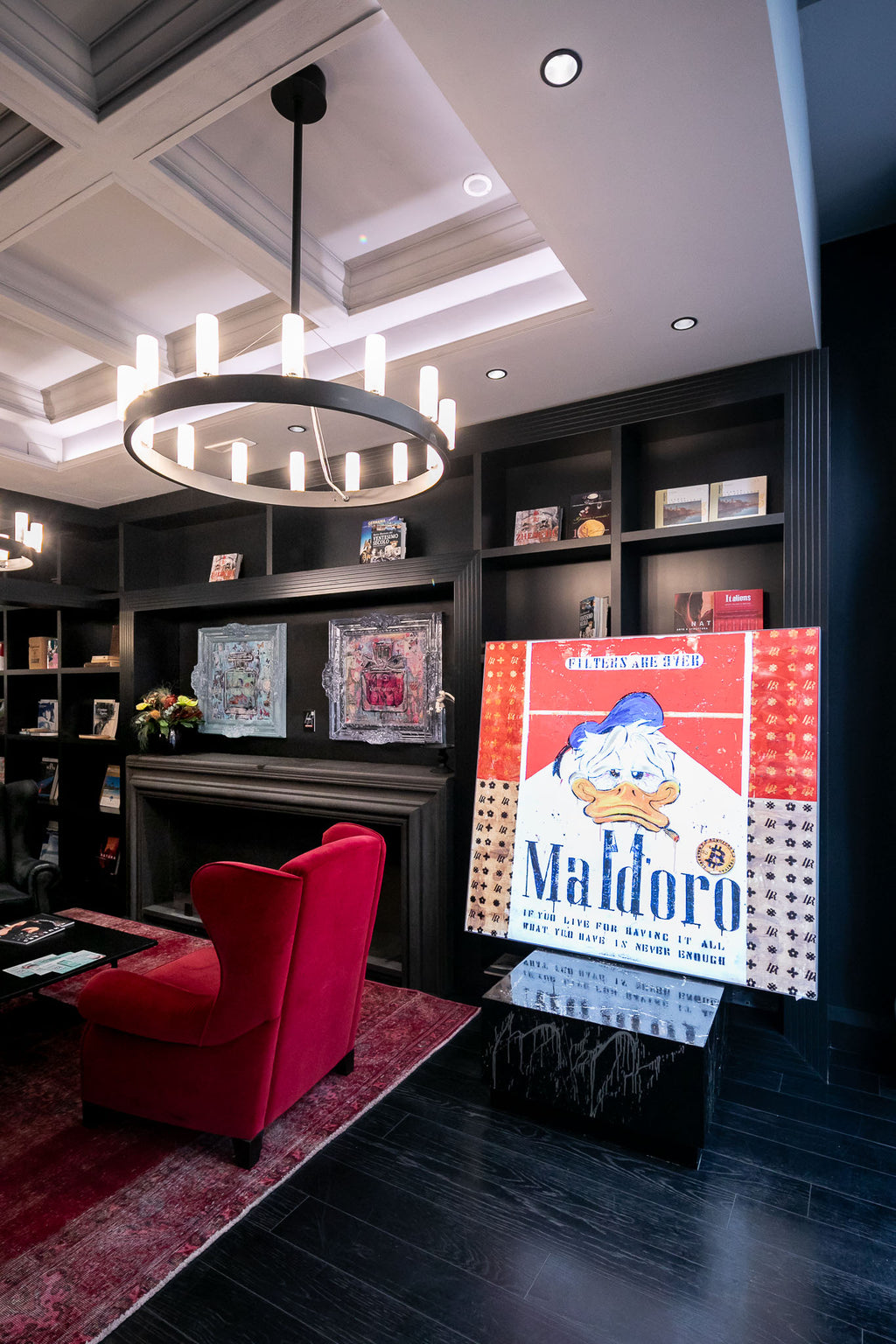 Light Box Maldoro  Art Design -2023 150X150X10Cm, Multiplo Darte