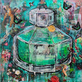 Luxury FullArt In Silk 100% Adventurer 140X140 Art Reborn - Fabrique Du Fragrance, art-to-wear, Limited Edition