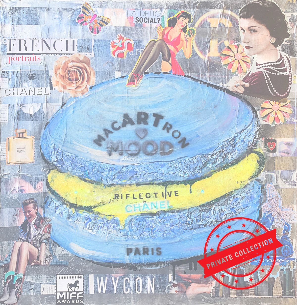 Macartron Riflective, Artwork 60X60Cm