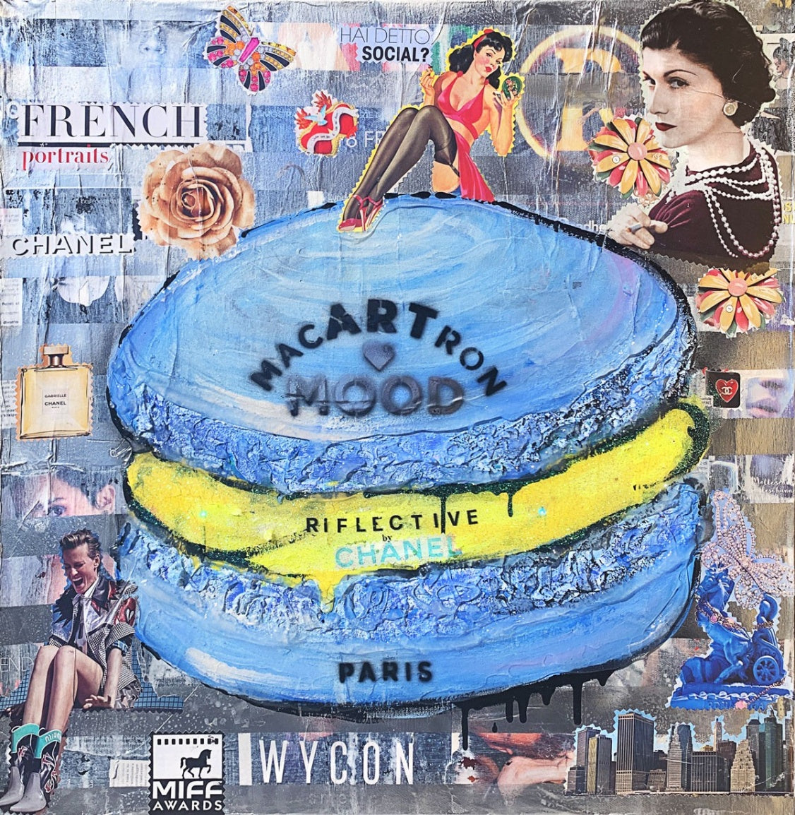 Macartron Riflective, Artwork 60X60Cm