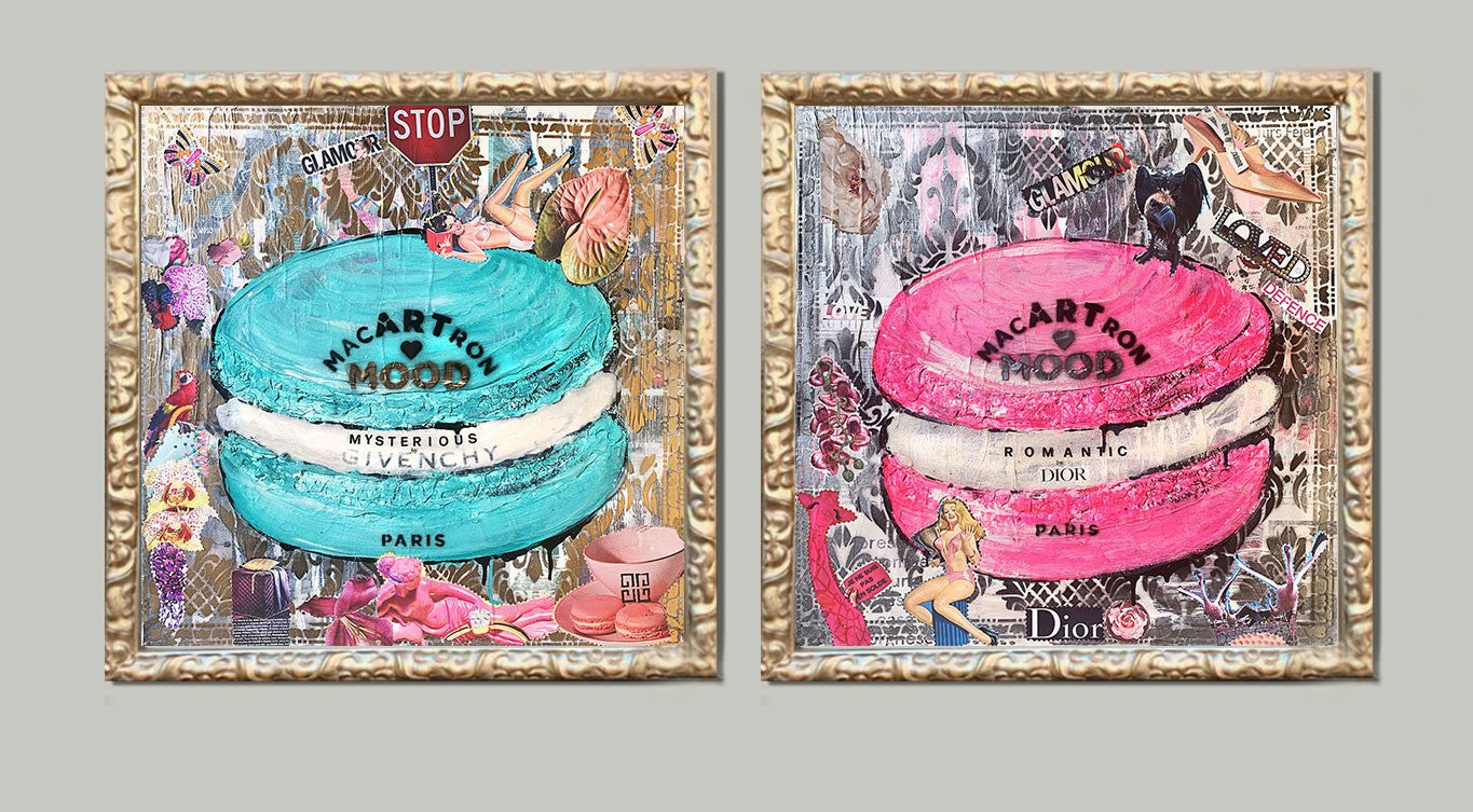 Macartron Romantic, Artwork 60X60Cm