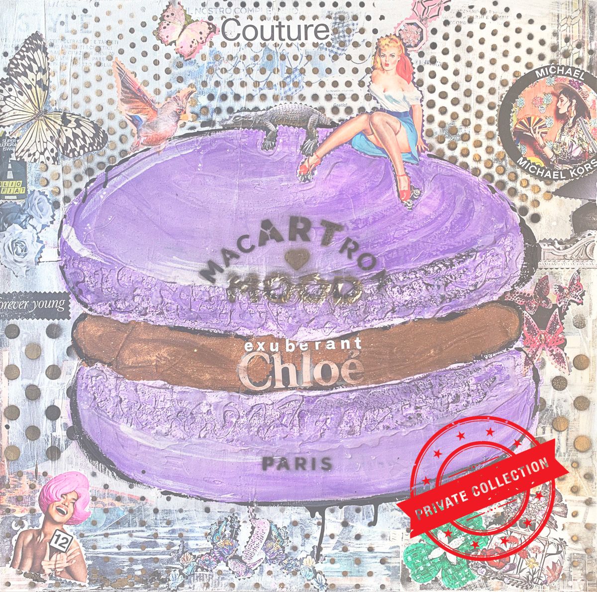 Macartron-Exuberant, Artwork 60X60Cm